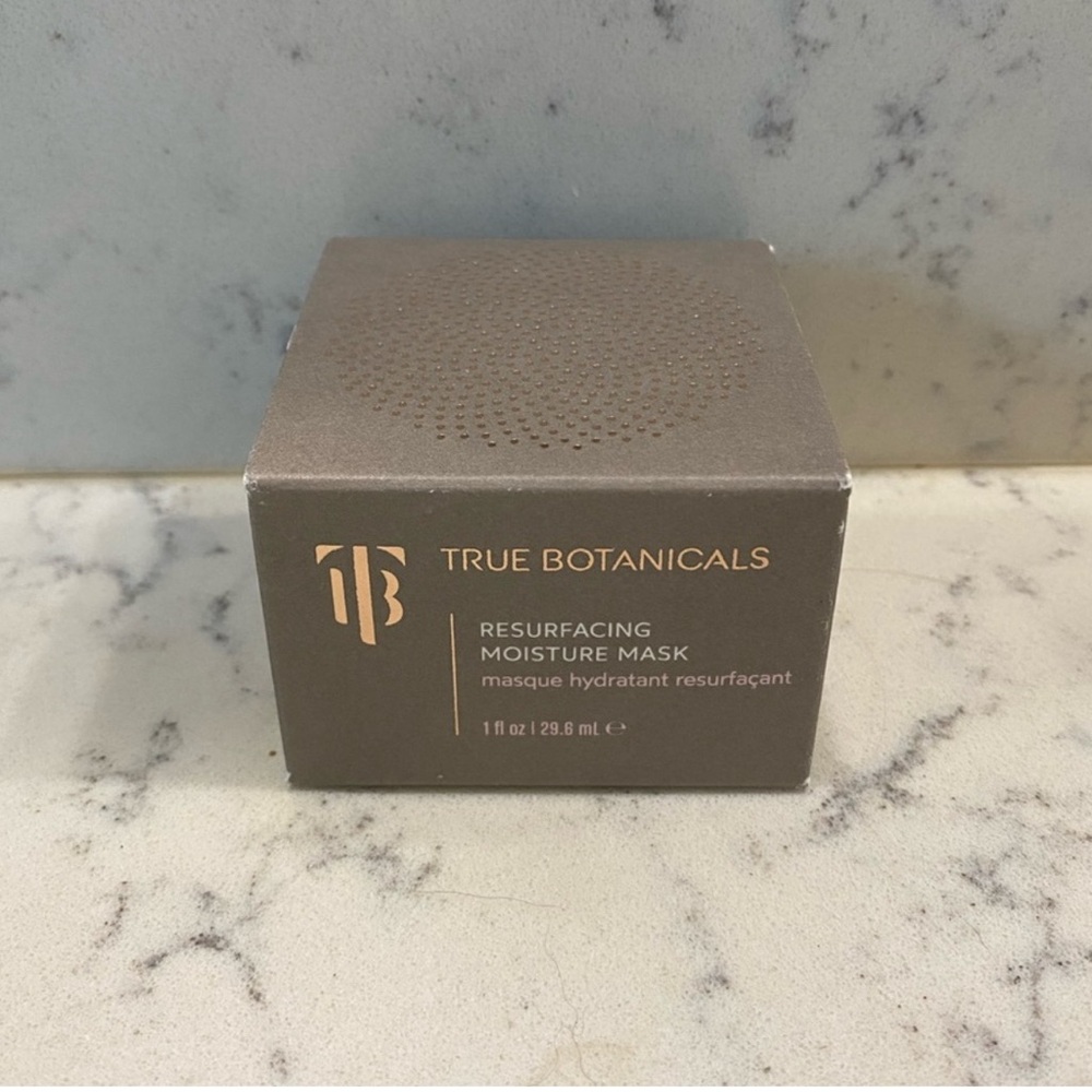 True Botanicals Resurfacing Moisture Mask NIB